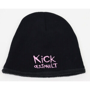 Kick Assphalt Running Beanie Hat OS Running Race Marathon